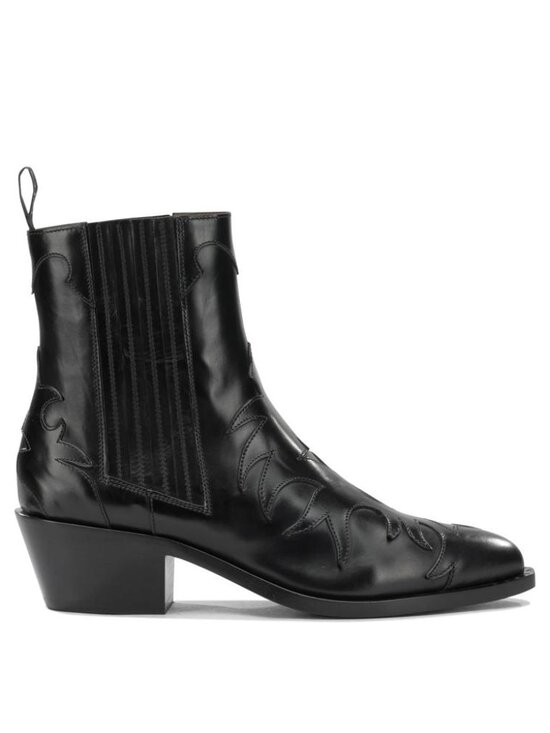 Sartore Shoes - Sartore Parma 45 Mm Cowboy Ankle Boots IT 37 Women